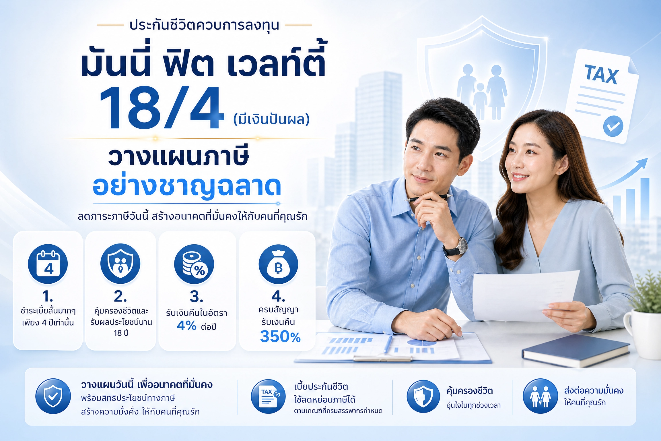 มันนี่ ฟิต เวลท์ตี้ 18/4 (มีเงินปันผล) [EN61]